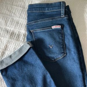 Hudson Blair high rise crop jean